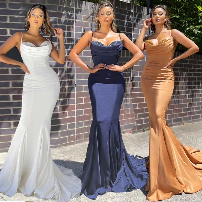 mid evening dresses
