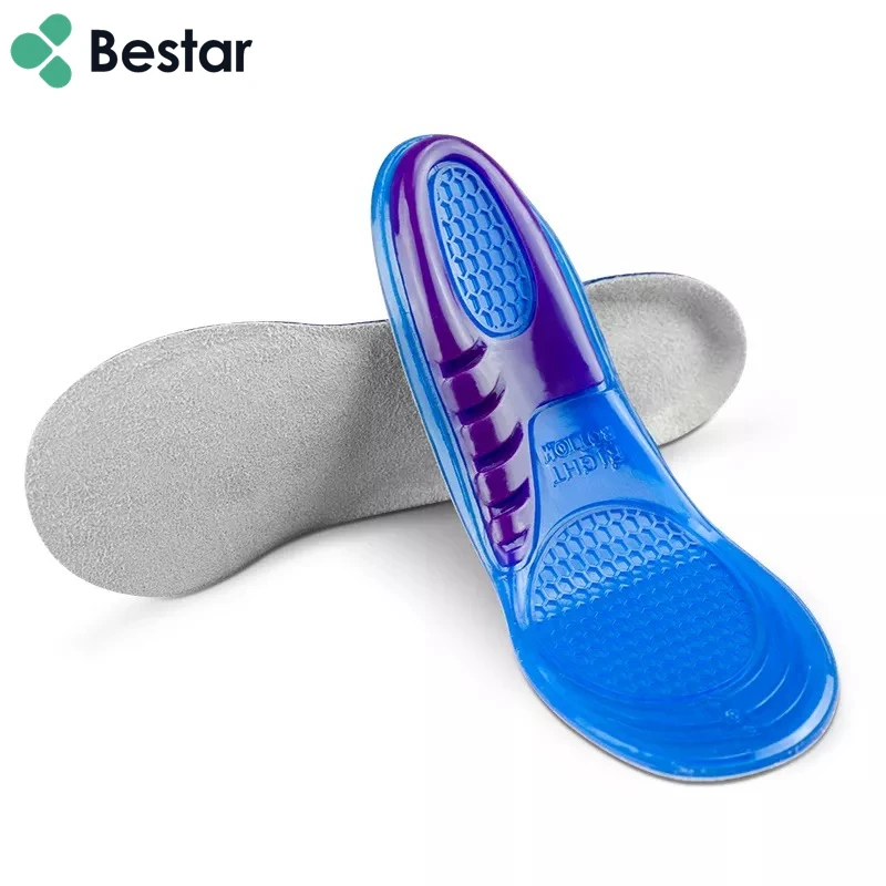 Foot Care Cushioned Running Shoe Insoles Free Cut Sports Massage