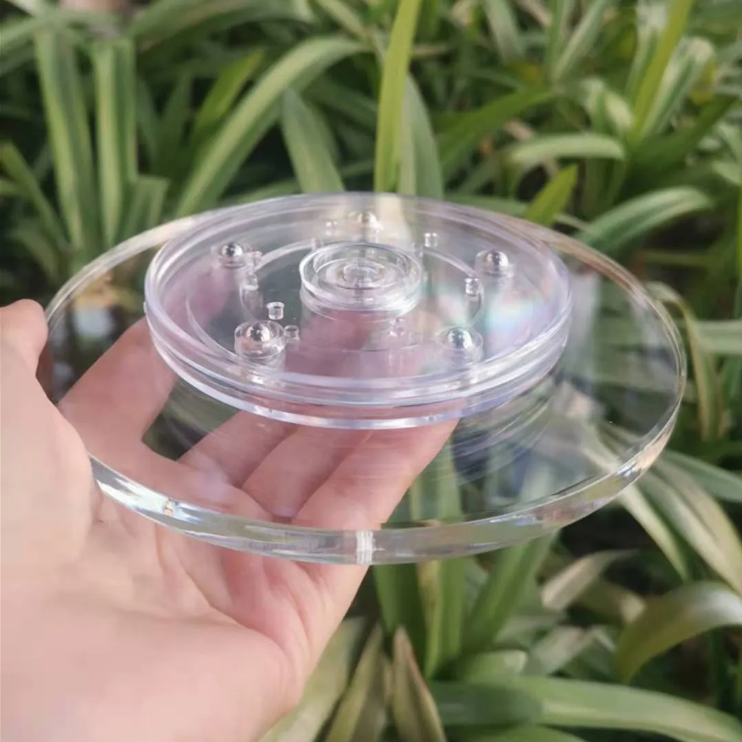 Прозрачная подставка для украшения печенья, вращающаяся акриловая подставка, вращающаяся подставка для кладовой