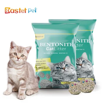 Cat Litter Wholesaler Cat Litter Supplies in Hebei China Mainly Quick Clumping Super Odor Control Bentonite Cat Litter