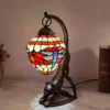 Cat Stained Glass Desk Lamp