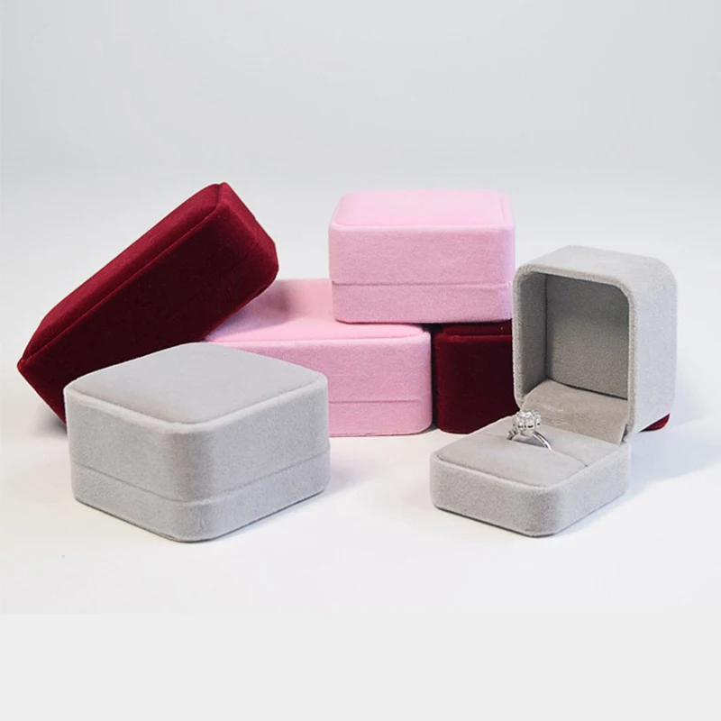 Wholesale Custom Luxury Wedding Velvet Pendant Necklace Ring Earring