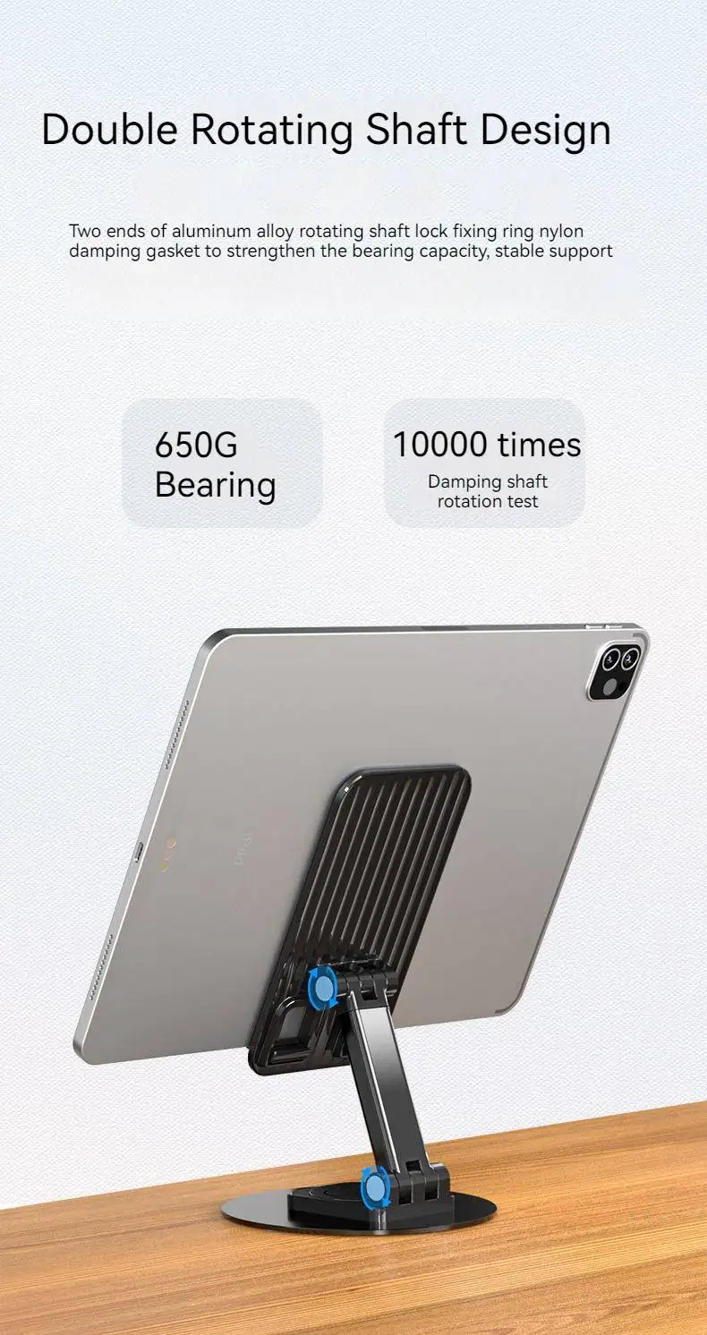 Desk Phone Holder Adjustable Phone Stand Universal Foldable Desk Phone