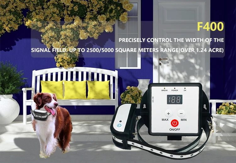 Low Cost Electric Dog Fence 300m Remote Training Dog Fence Rechargeable