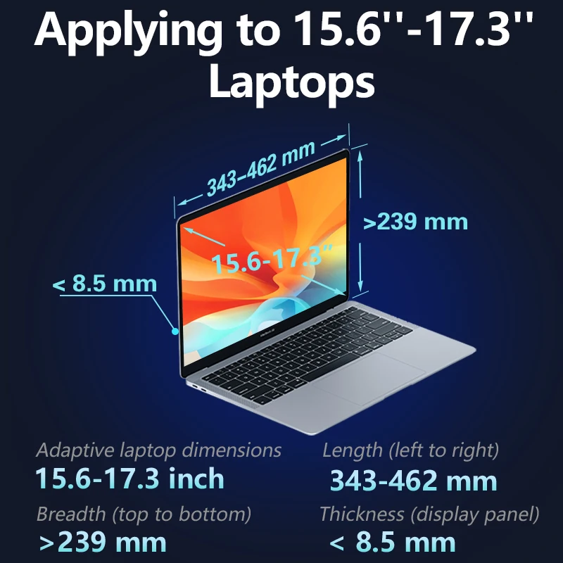 Expandable Bracket FHD Plug and Play Portable LED Screen Folding Monitor 15.6 Inch Multi-screen Triple Monitor for Laptops