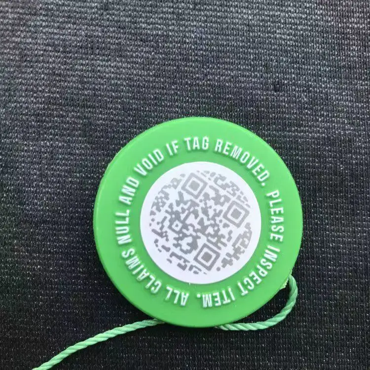 Stock X Tag Yeezys Og Qr Code Stickers Stockx Card Green Circular Tag