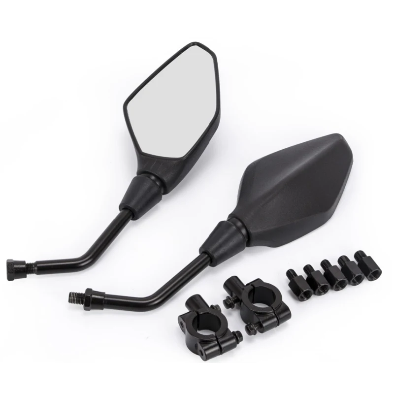 Pit Bike Quad Buggy Mirrors 8mm Rear View Mirrors For Dirt Bikes, Pit Bikes, ATVs &amp; Motorcycles - Universal Fit 8mm Mirrors For Dirt Bike ATV
