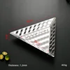 30*3 CM Triangular Silver