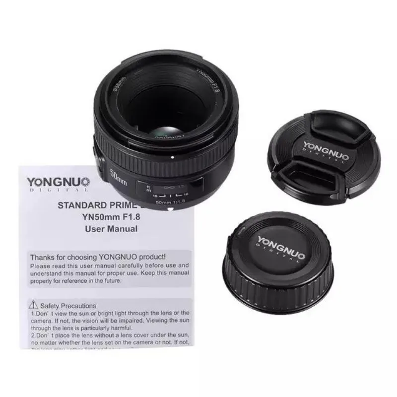 Yongnuo ヨンヌオ YN EF 50mm f/1.8 AF 単焦点 レンズ for Nikon 大口径 オートフォーカス D800 D300 D300S D700 D600 D5000 D5100 D5200 D5300 n5ksbvb Amazon | Yongnuo ヨンヌオ YN EF 50mm f/1.8 AF 単焦点 レンズ