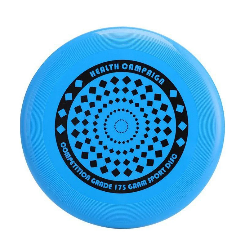 New Dog Flying Disc Durable Dog Toys Nature Rubber Floating Flying Saucer for Water Pool Beach Orange and Blue factory