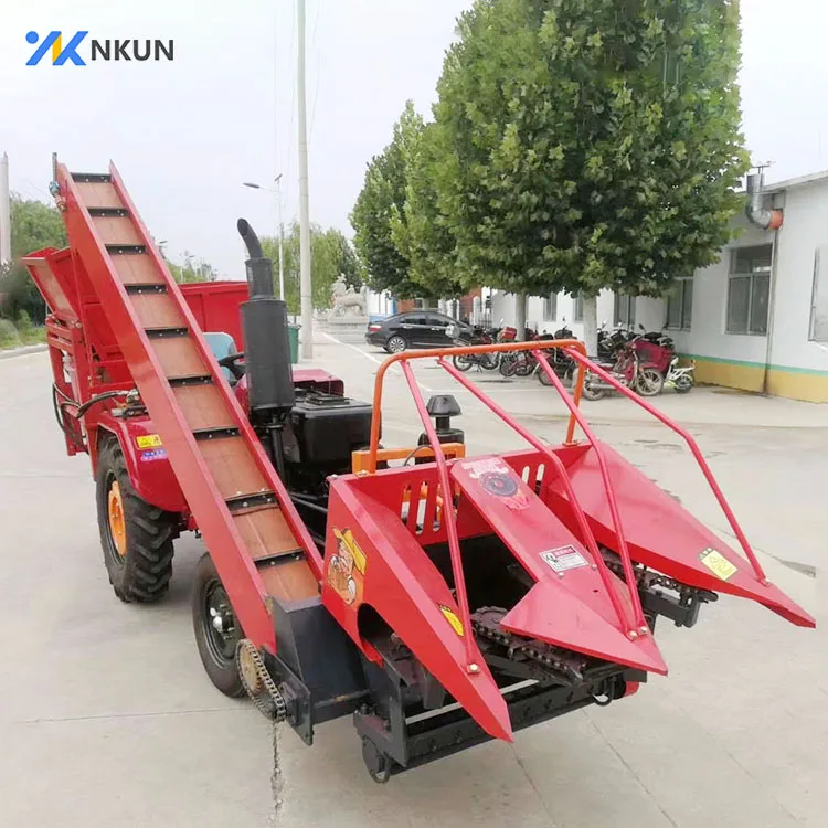 Tractor Mounted Mini Corn Combine Harvester