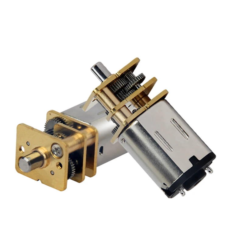 Maintex High Torque Low Speed 12mm Metal Gear Dc Electronic Door Lock Motor 3v 6v 12v 24v N20 with Encoder Gearbox