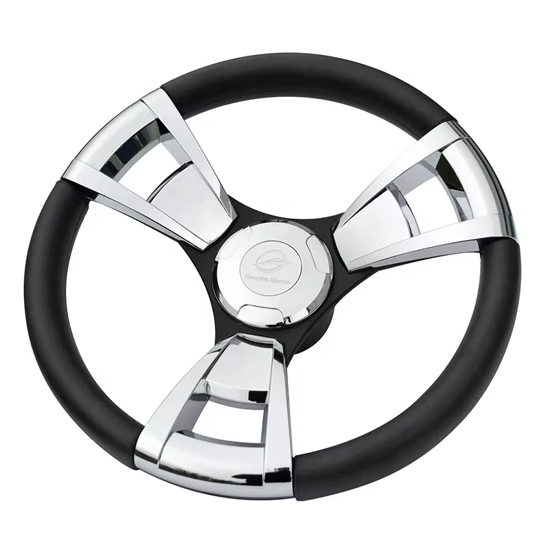 Volant Rapide Détachable Aluminium - Moyeu Amovible Réglable Pour Voiture, Camion, Bateau