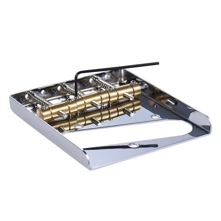 Pont Chevalet Guitare Cordier pour 12 Cordes Guitare Electrique Paul, Argent Pont Chevalet Guitare Cordier pour 12 Cordes Guitare Electrique Paul, Argent