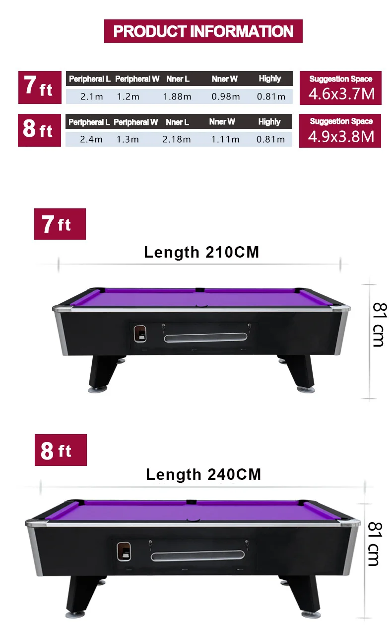 2023 Factory Wholesale Is Cheap Business Modern 7ft 8ft Wooden Slate