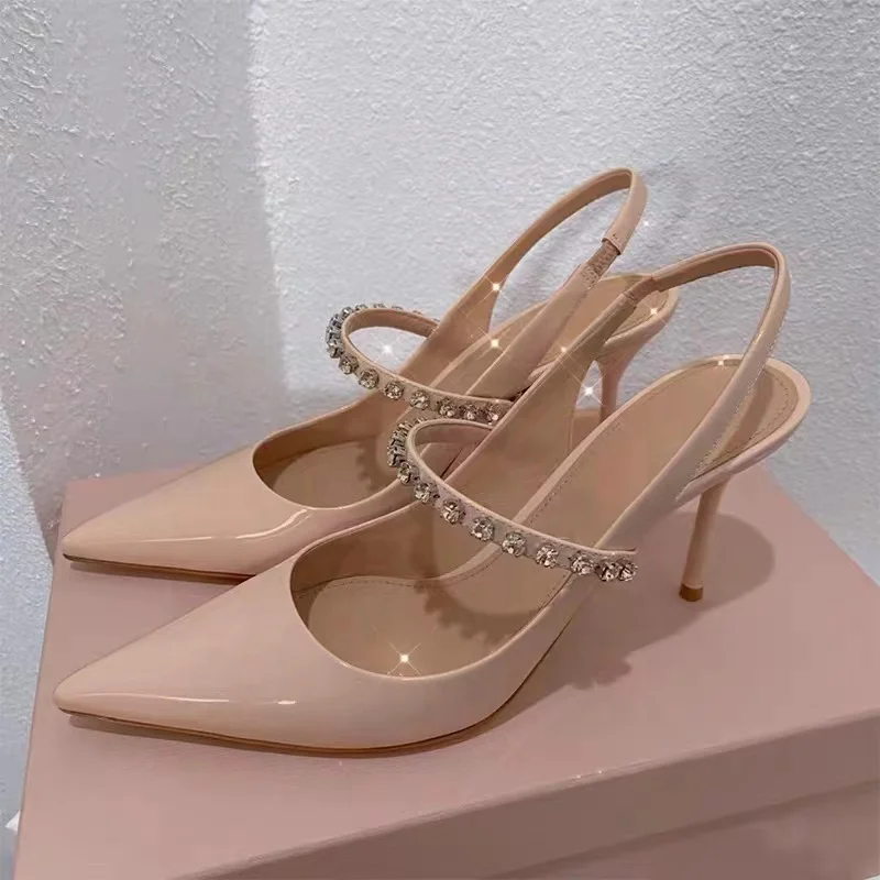 Women' Office Work Shoes Beige High 