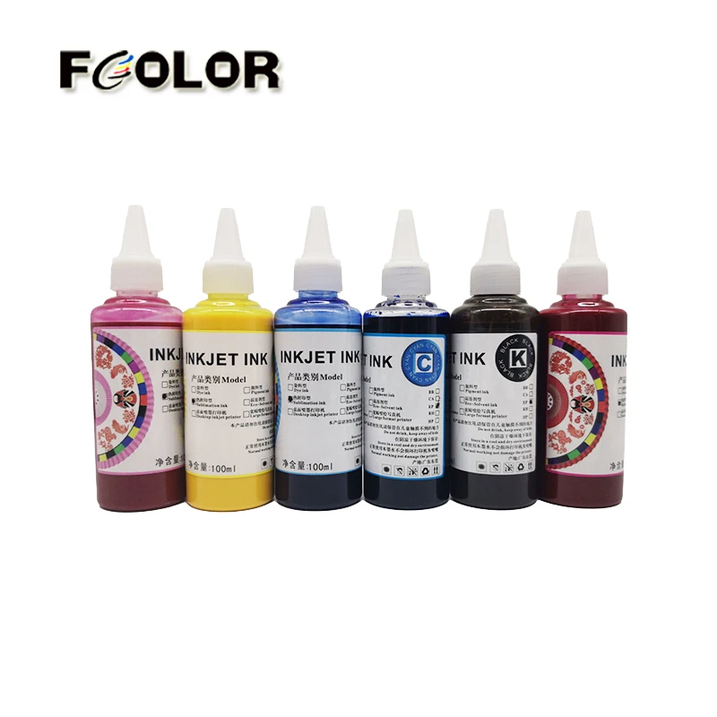 FCOLOR Bottle Ink 100ml Sublimation Ink for Epson L310 L210 L130 L120 Printer
