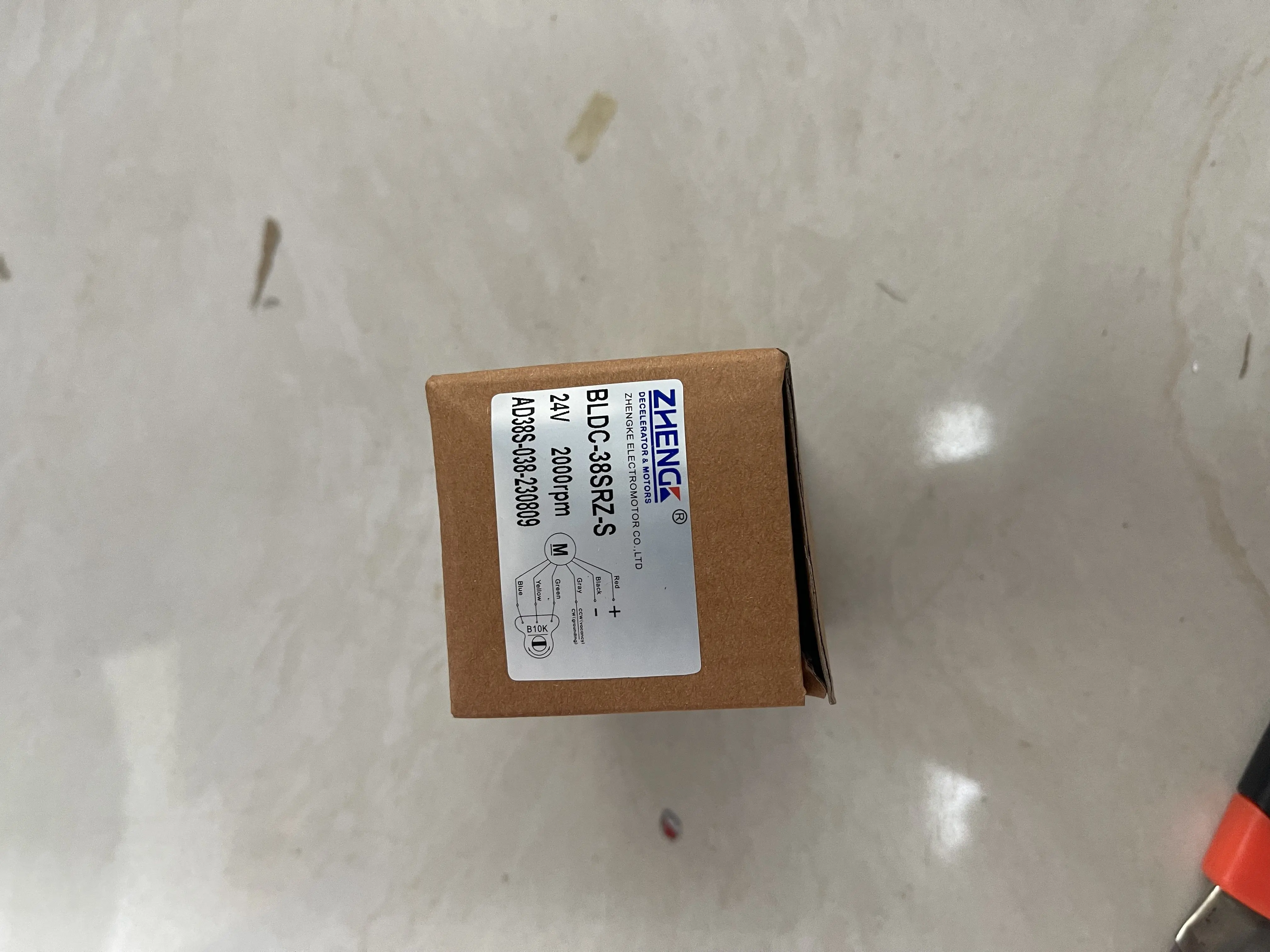ZHENG Brushless DC Motor BLDC-38SRZ-S