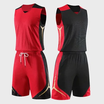 RTS Men's XS Size Double-Sided Basketball Training Suit Personalized Printed Jersey for Game Wear New Design