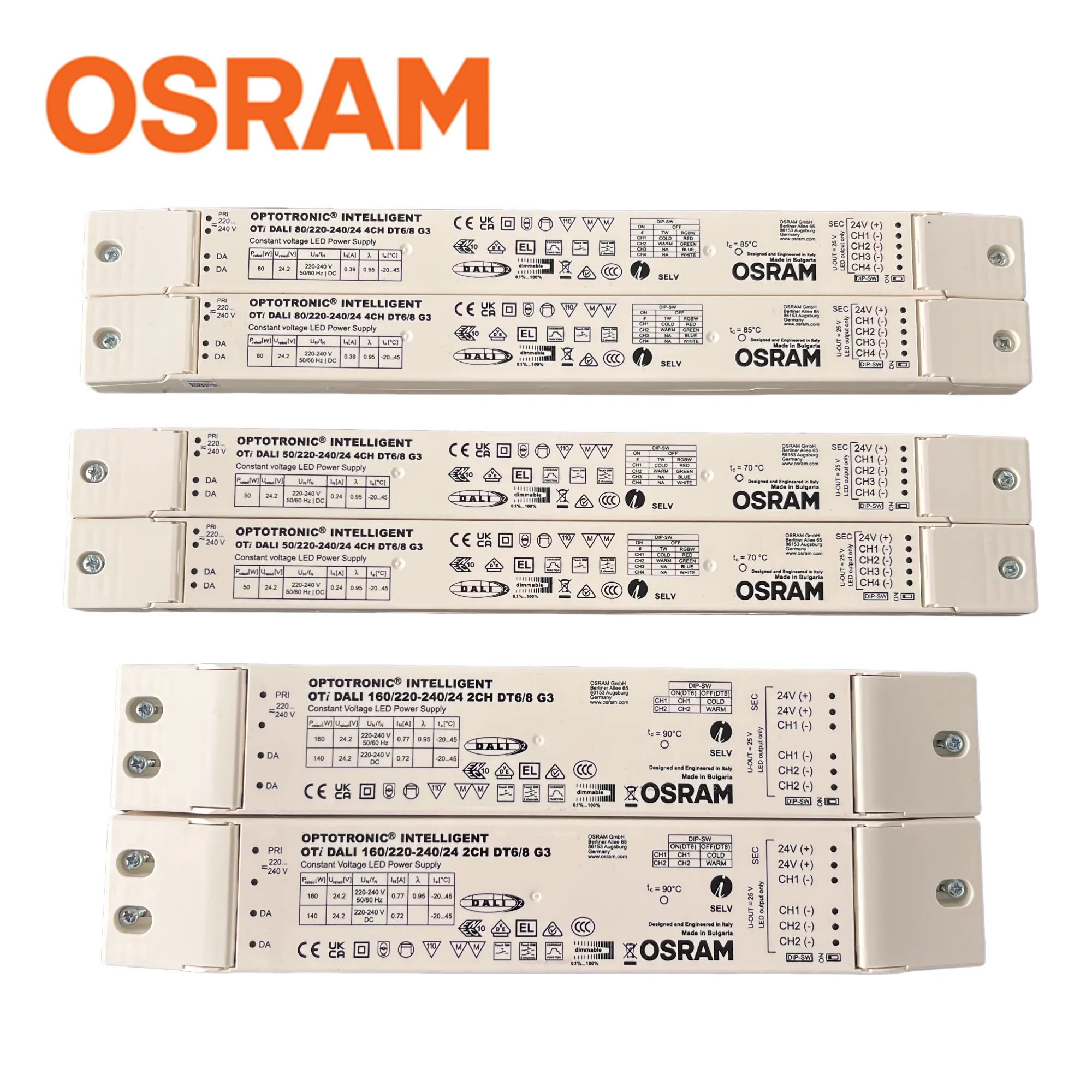 Driver LED DALI Osram – Alimentation Pour éclairage Intelligent, Neuf