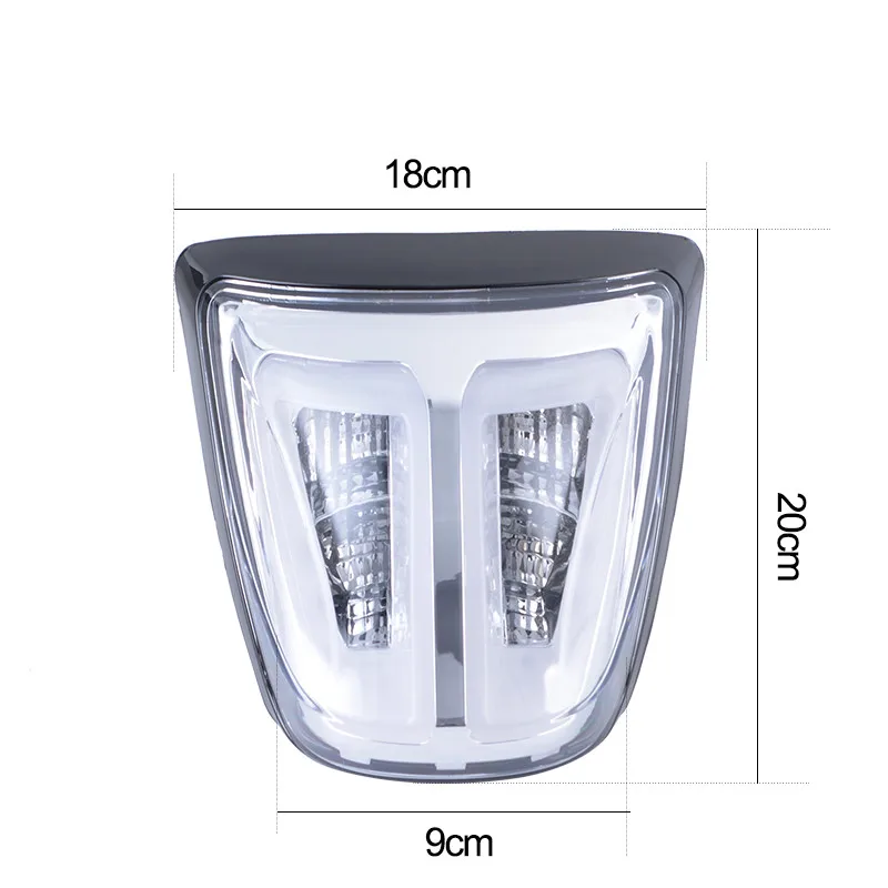 Задний фонарь для мотоцикла с прозрачными линзами для V-espa sprint и primavera