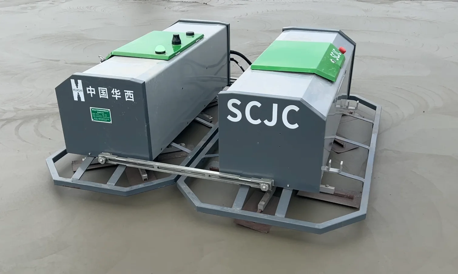 Vibratory Floor Paving Concrete Laser Screed Concrete Screed Automatic Floor Levelling Machine Leveling Paver manufacture