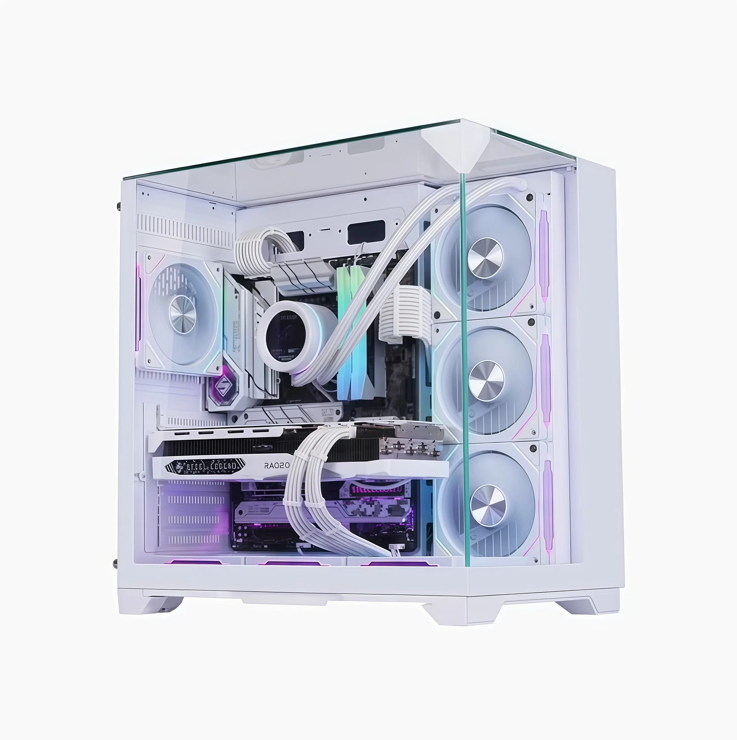 OEM/ODM S3 Zoro Customized Animation Cool ATX Motherboard Customizable Gaming Mid Tower aperçu 5