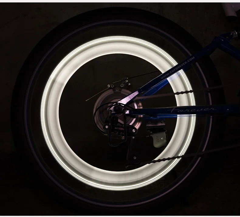 Cycling Bike LED Spoke Wheel Lights with Battery IPX55 Waterproof 10 Hours Runtime for Over 24 Inch Bikes