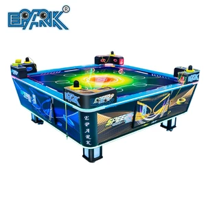 High Quality 4-Player Air Hockey Arcade Machine Coin Pusher Multi-Ball Indoor Amusement