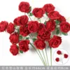 กิ่งกุหลาบภูเขาหิมะแดง