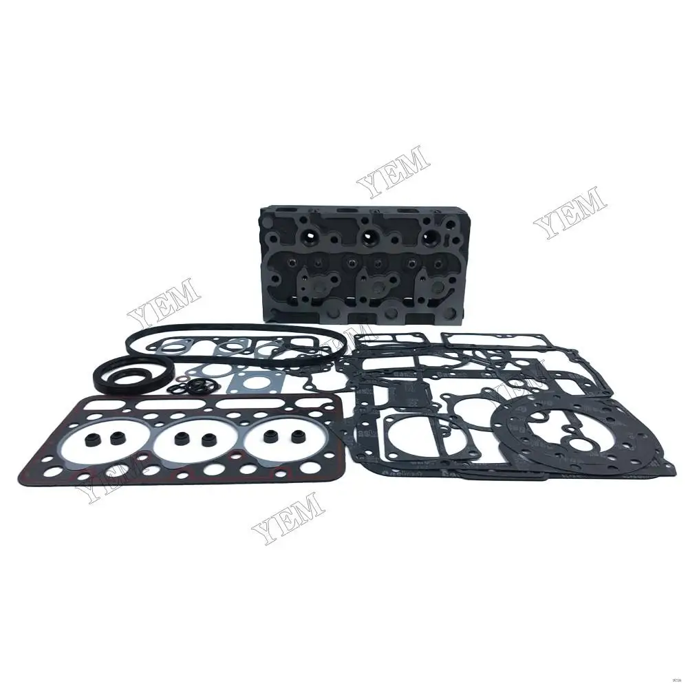 Engine Cylinder Head With Full Gasket Set Fit for Kubota D1402