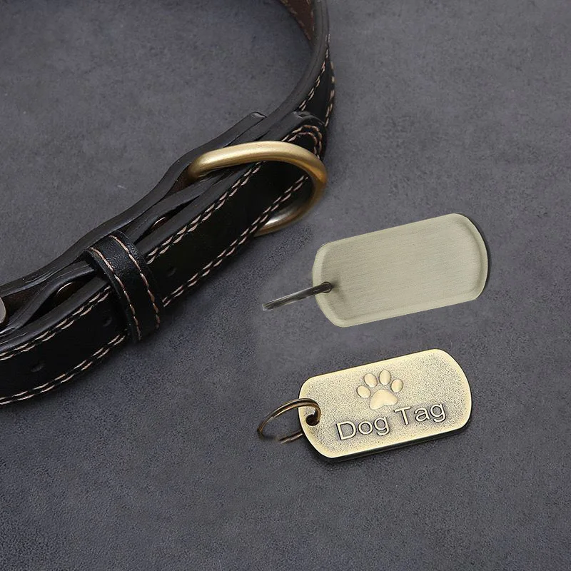 Personalized puppy dog name tag stainless steel sublimation laser collar dog tags name pet blank dog tag manufacture