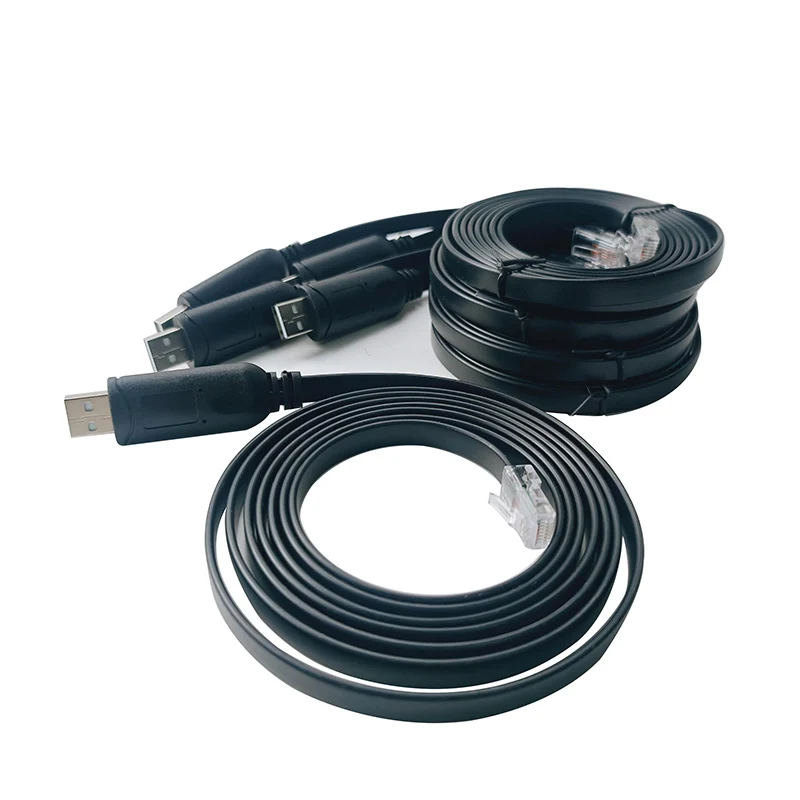 JK Bms RS485 Upper Computer Cable Industrial Serial Cable USB to RJ45 Network Port  Connect JK Energy Storage Bms to Computer