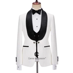 Cenne Des Graoom Slim Fit Suit Black Wedding Suit Blazer Jacket Pant Coat Design Men Wedding Suits Pictures Tuxedo