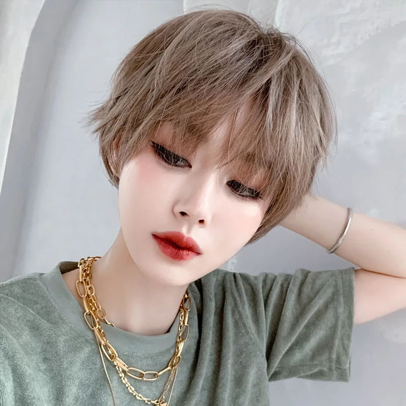 Short hotsell korean wigs