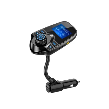 Hot selling BT002 Blue tooth 5.0 FM Transmitter Handsfree Car Kit MP3 Player USB Charger Blue Tooth Carkit