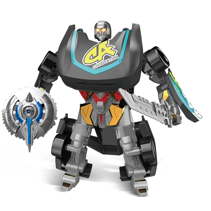 TransformedToy Car Deformation Toys Transformed Robot Plastic Robot Transformation Race Car