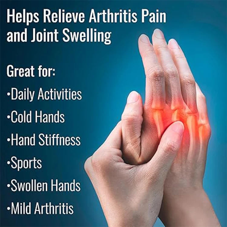 Daily Work Typing Open Finger Gloves Carpal Tunnel Joint Swelling Hand