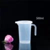 Transparent 500ML avec couvercle