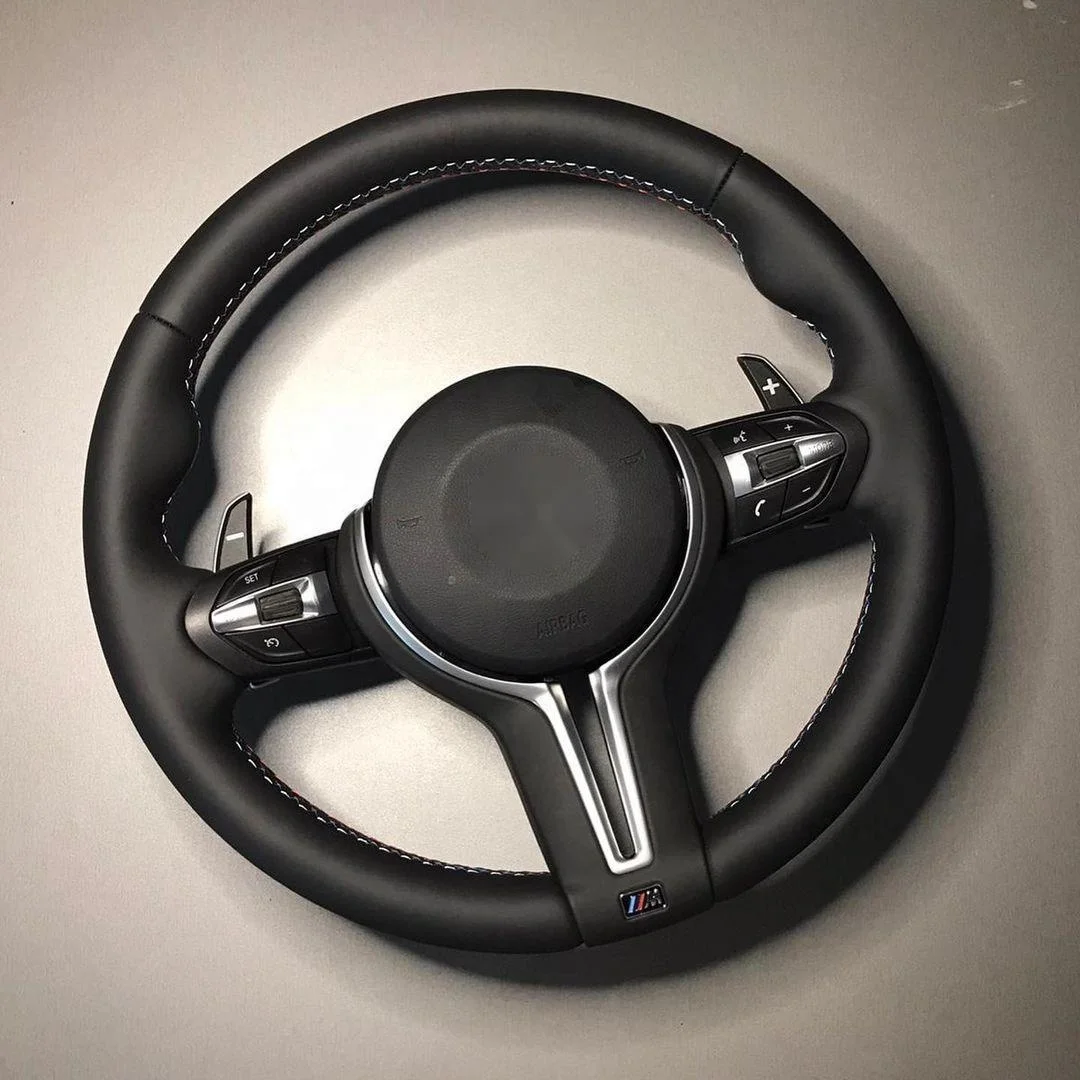 Bmwsthe Old Steering Wheel Is Changed To The New Sports Thong Steering