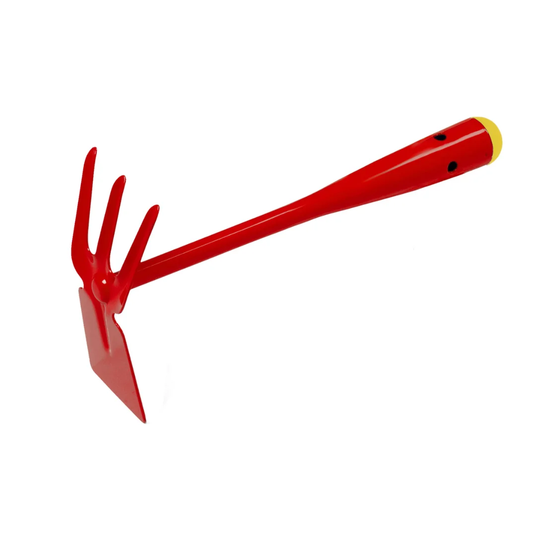 Italian Quality Customizable for Color Small Steel Hand Hoe Square Shape Trident Hand Tools Scraper Home Gardening OEM Tool Set