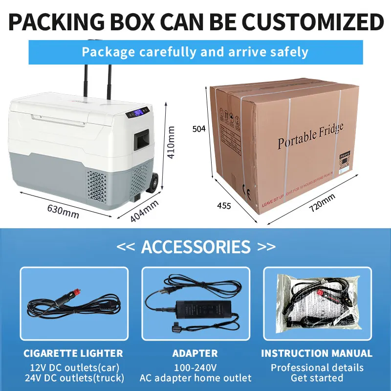 Автомобильный холодильник для кемпинга