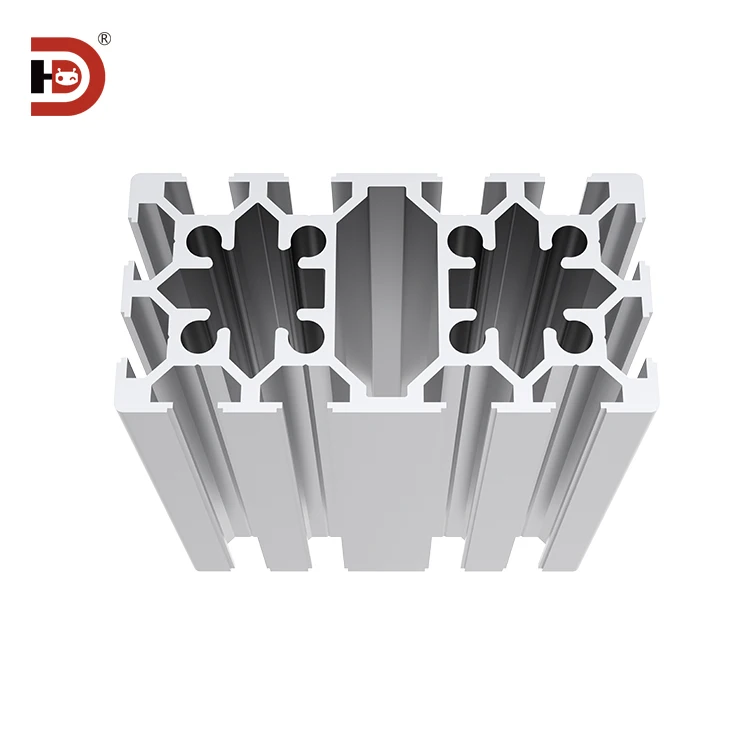 European Standard 50100 Double Slot Industrial Aluminum Profile Automation Equipment Rack Industrial Aluminum Profile supplier