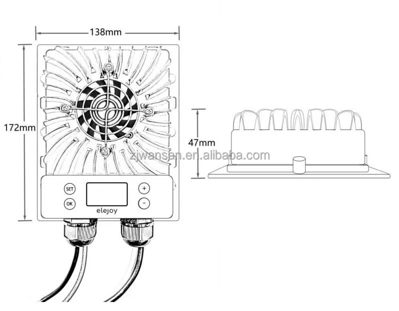 Mppt Solar Char Controller, IP65, ELEJOY, EMD600W, 600W - detail 20