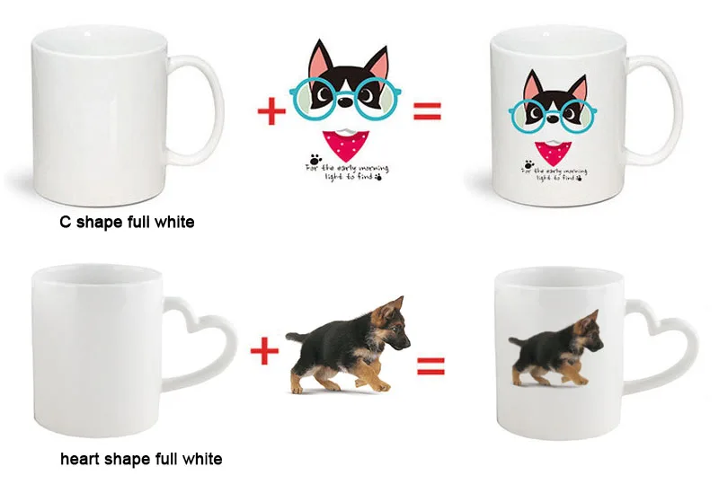 Wholesale Customized Mug Logo with Box White Ceramic Coffee Mugs