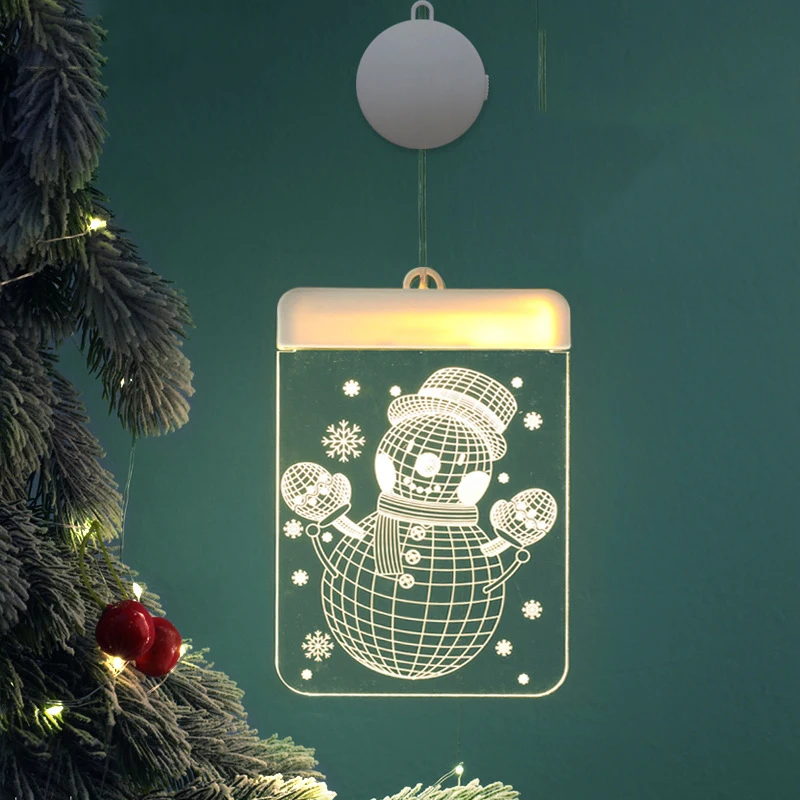 product led christmas room layout 3d lighting ins small colored lights 3d decoration lights with paste for indoor outdoor window-7
