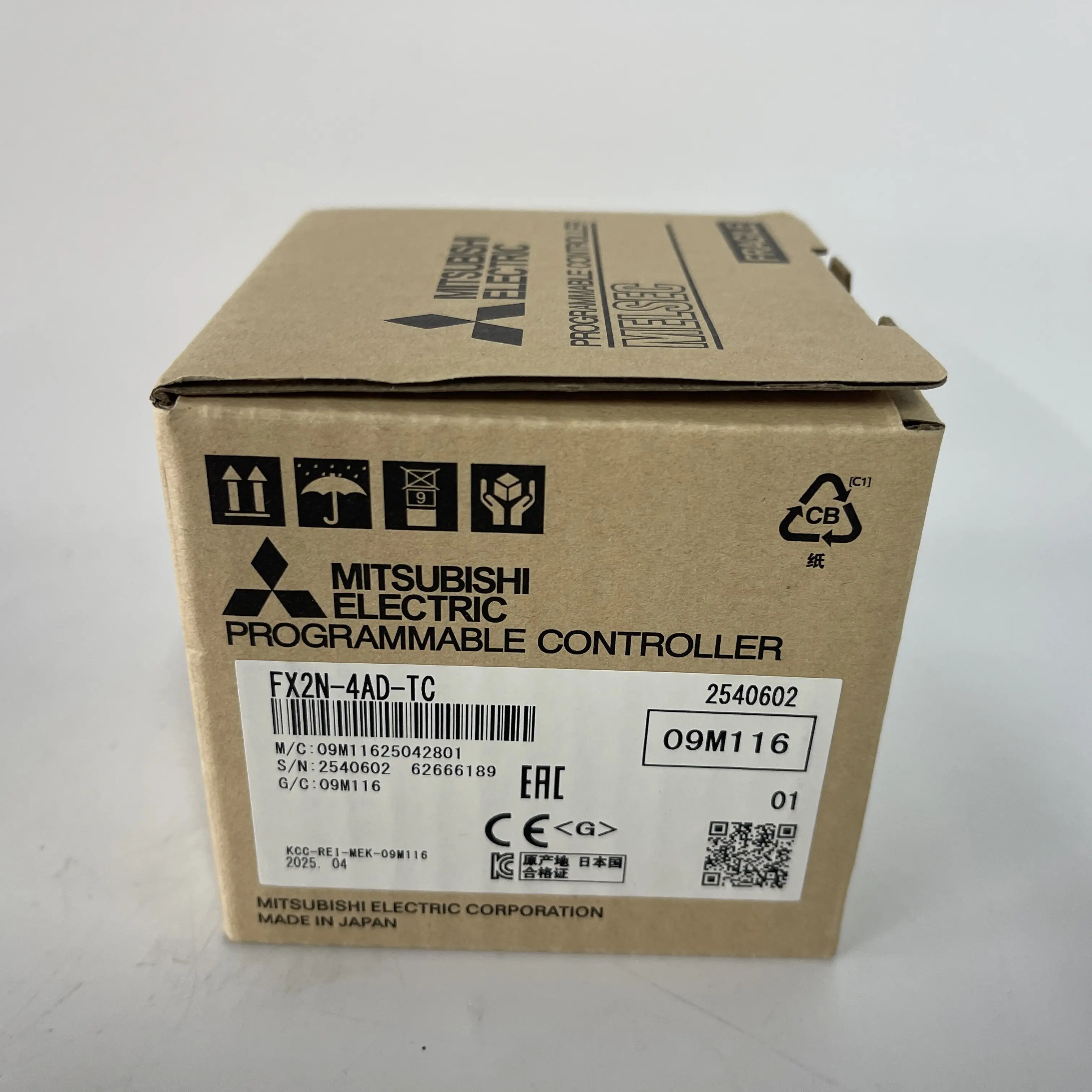 Mitsubishi PLC Analog Input Module FX2N-4AD-TC