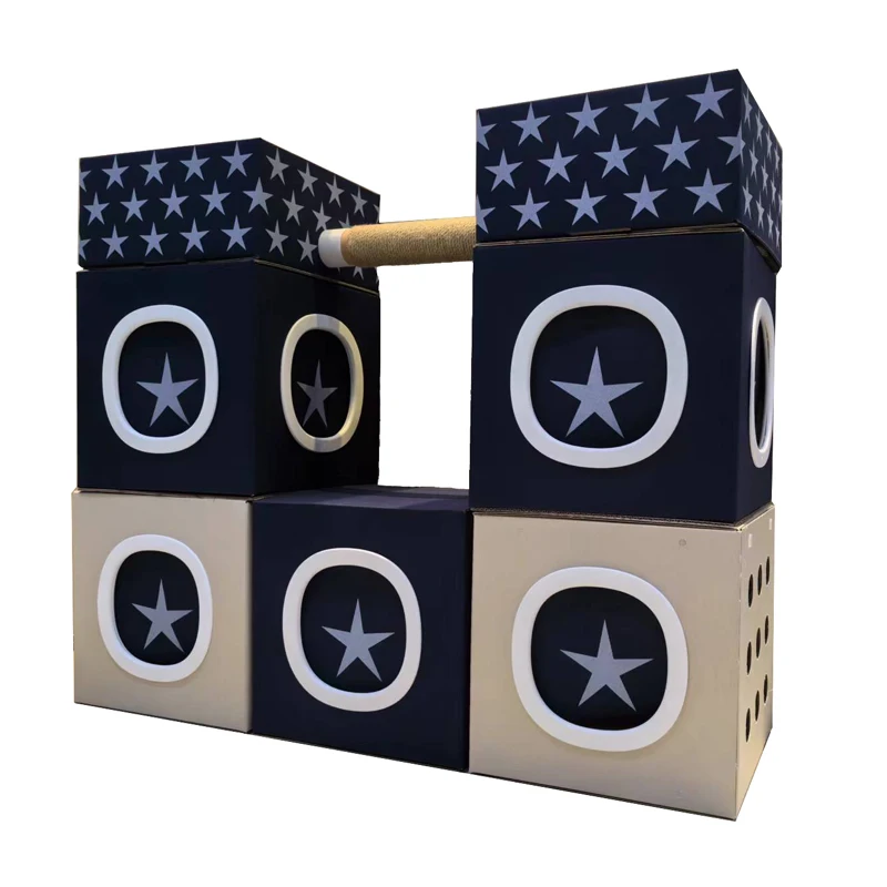 New Pet Cat Tree for Large Cats House Scratcher Tower Upgraded Cardboard Cat Castle