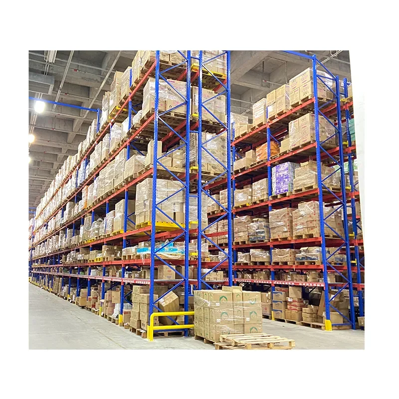 Industrial warehouse pallet racking shelf assemble stacking selective metal shelf rack pallet storage rack