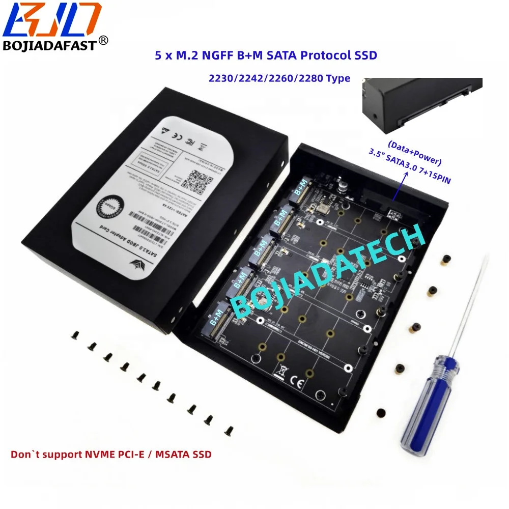 BOJIADATECH SSD Adapter Card - Easy Installation & Protection